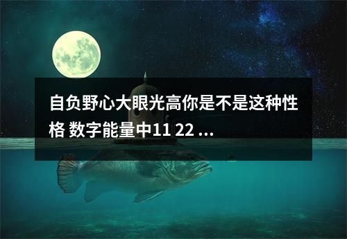 自负野心大眼光高你是不是这种性格 数字能量中11 22 88在学业上有哪些特质