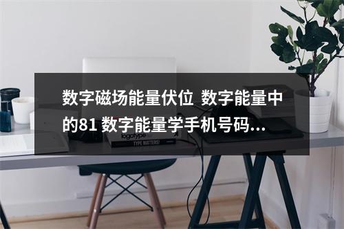 数字磁场能量伏位  数字能量中的81 数字能量学手机号码八星能量伏